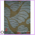 Plain and natural well knitted austrian lace fabric